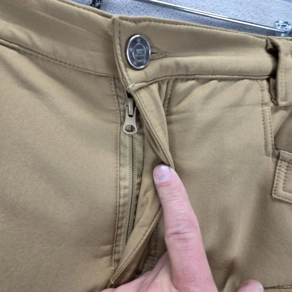 Cargo Pants Mens Large Beige Tiijoy‎ Stretch Casual Pants Slim Fit Hiking Thick